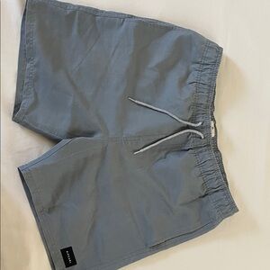Rip Curl Gray Shorts with Black Logo